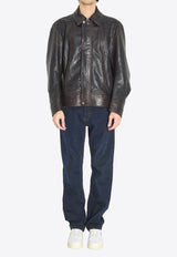 Golden Goose DB Nappa Leather Jacket Black GMP02531-P002301-40249