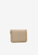 Stella McCartney Falabella Bi-Fold Wallet in Faux Leather Cream 7P0085-W9355-9300