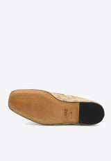 Gucci Horsebit Monogram Loafers Beige 863154-FAFUW-9611
