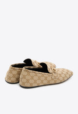 Gucci Horsebit Monogram Loafers Beige 863154-FAFUW-9611