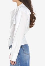 The Attico Solid Buttoned Shirt White 260WCH00045-052AA-001