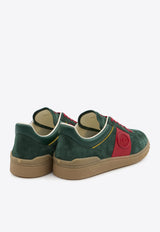 Valentino Upvillage Low-Top Suede Sneakers Green 8Y2S0H77-LAL-9UZ