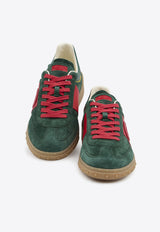 Valentino Upvillage Low-Top Suede Sneakers Green 8Y2S0H77-LAL-9UZ