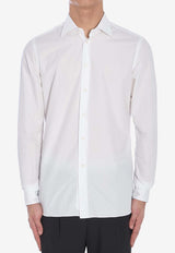 Borriello Napoli Spaccanapoli Long-Sleeved Shirt White 14011 SPACCA--BIA