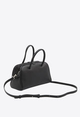 Jacquemus Small Le Turismo Grained Leather Shoulder Bag Black BAW00416A-C03A03-990
