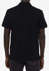 AMI PARIS Ami De Coeur Polo T-shirt Black BFUPL001-760-001