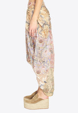 Zimmermann Rebellion Draped Midi Skirt Multicolor 7140SC261--SPLIFLO