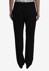 Balenciaga Slim Tailored Pants Black 872125-TJT21-1000