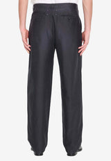 Maison Margiela Straight-Leg Chino Pants Blue S50KA0712-M35702-900