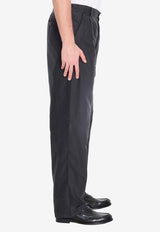 Maison Margiela Straight-Leg Chino Pants Blue S50KA0712-M35702-900