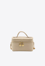 Stella McCartney Falabella Faux Leather Vanity Bag Cream 7P0070-W9355-9300