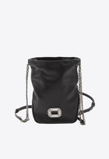 Roger Vivier Nano Pilgrim Crossbody Bag Black RBWABDK0000-YDR-B999