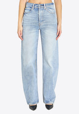 Alexander Wang Float Faded Jeans Blue 4DC1264943--470C