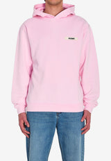 Jacquemus Gros Grain Hooded Sweatshirt Pink HOM00247A-J00126-431