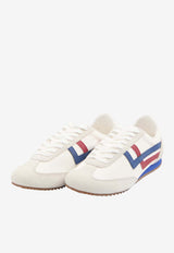 PRO-Keds Racer 77 Suede and Nylon Sneakers White R722SLM-NS-WH00002