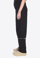 Moncler X Willow Smith Baggy Zipped Pants Black 2A0001-M5014-999