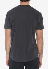 James Perse Basic Crewneck T-shirt Gray MKJ3360--CRN