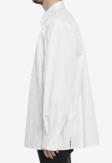 Loewe Anagram Jacquard Oversized Shirt White H526Y05WEO--2100