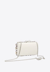 Self-Portrait Multi Crystal Embellished Clutch Multicolor RS26305A--MULTICOLOR