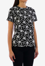 Emanuel Ungaro Floral Print Crewneck T-shirt Multicolor 19570--999