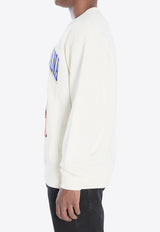 Dolce & Gabbana Graphic Print Sweatshirt Cream G9AHSZ-G7PHH-A4567