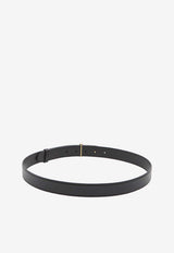 Chloé Iconic Leather Belt Black CH26SBB15PR4--001