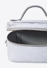 Stella McCartney Falabella Faux Leather Vanity Bag Silver 7P0070-WP0301-8101