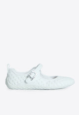 Roger Vivier Viv Low Mary-Jane Ballet Flats White RVW79344120-V5C-B001