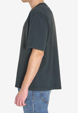 Golden Goose DB Embroidered Logo Faded T-shirt Black GUP01873-P002362-90498
