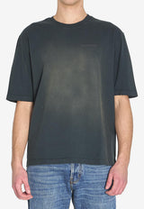 Golden Goose DB Embroidered Logo Faded T-shirt Black GUP01873-P002362-90498