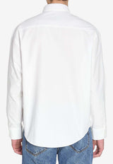 AMI PARIS Ami De Coeur Boxy Shirt White HSH822-C00031-168