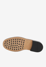 Tod's Suede Stitched Loafers Brown XXM48L00640-RE0-S800