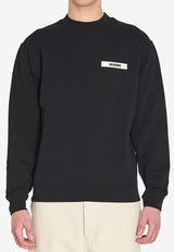 Jacquemus Gros Grain Sweatshirt Black SSM00206A-J00126-990