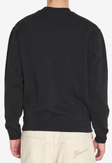 Jacquemus Gros Grain Sweatshirt Black SSM00206A-J00126-990