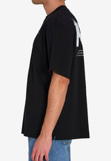 Off-White Half Arrows T-shirt Black OMAA120S26-JER008-0001