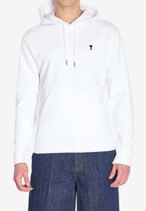 AMI PARIS Ami De Coeur Hooded Sweatshirt White HSW764-730-100