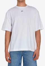 Off-White 3D Arrow Spray T-shirt White OMAA120S26-JER00I-1000