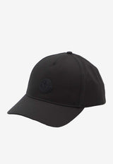 Moncler Logo Patch Baseball Cap Black L10913B00008-0U082-999