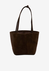The Row Medium Park Tote Edge Bag Brown W2104-L665-MCHS