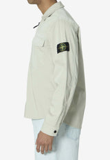 Stone Island Compass Patch Overshirt Gray L1S151200015-S0012-V0061
