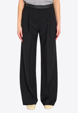 Loewe Wool Tailored Pants Black S359Y04XI2--1100