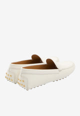 Tod's Gommino Leather Loafers White XXW22L0KA20-N6M-B015