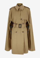 Burberry Belmont Trench Cape Beige 8121150--A1435
