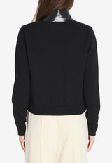 Moncler Padded Wool Cardigan Black L10939B00023-M7774-999
