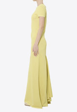 Jacquemus La Robe Maille Maxi Dress Yellow DRW00817A-K00309-250