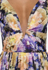 Zimmermann Luna Floral Mini Dress Multicolor 4398DS261--NVDH