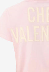 Valentino Panther Lady Print T-shirt Pink 8B3MG24Y-9GL-C5R