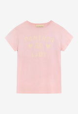 Valentino Panther Lady Print T-shirt Pink 8B3MG24Y-9GL-C5R