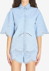 Zimmermann Daylight Denim Shirt Light Blue 7214TRS263--CESTM