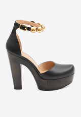 Chloé Lola 130 Platform Pumps Black CH26S15ZVV--001